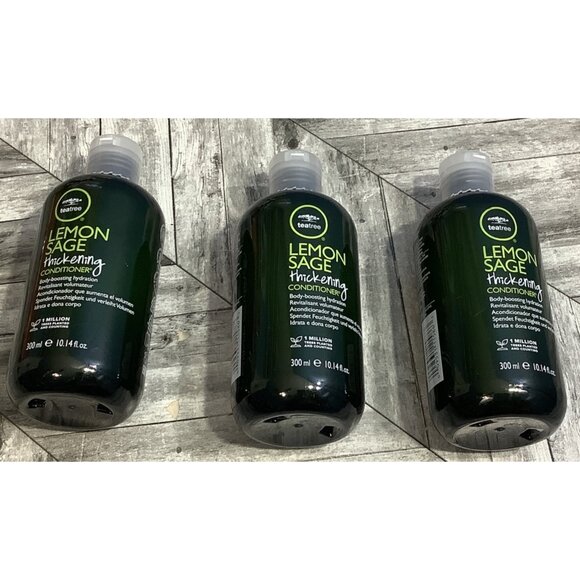 Paul Mitchell Tea Tree Lemon Sage Thickening Conditioner 10.14 Oz - Lot Of 3